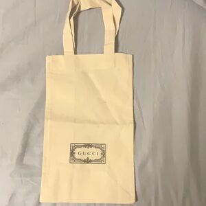 Gucci Beige Canvas Tote